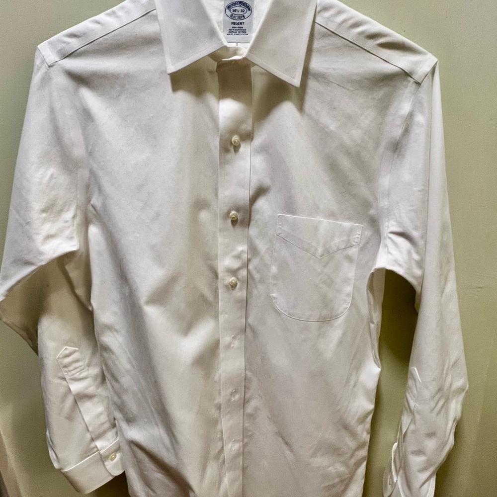 Brooks Brothers White Dress Shirt